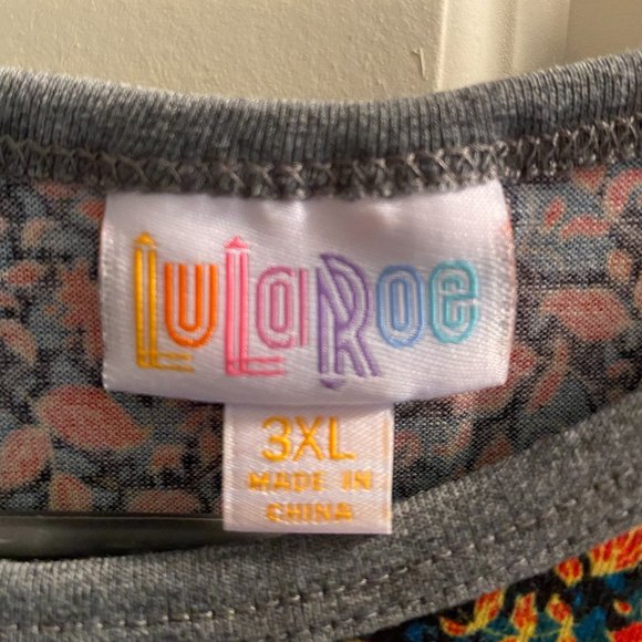 LulaRoe Randy Raglan Tee, Size 3XL, NWOT - Picture 3 of 3